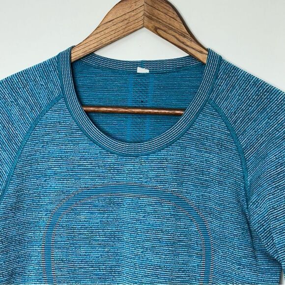 Lululemon Swiftly Tech Indian Ocean Long Sleeve Crew Size 10 - Picture 12 of 14